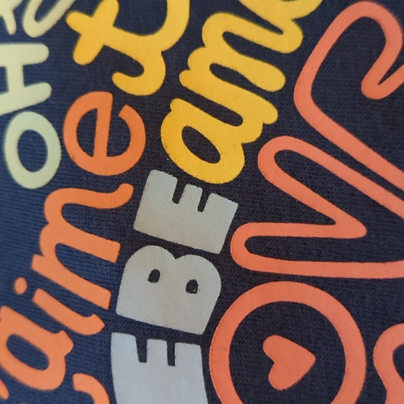 Kohl's Love Te Amo Liebe Jetaime Sweatshirt Baby 18 Months M So Soft Blue NEW - Picture 4 of 13